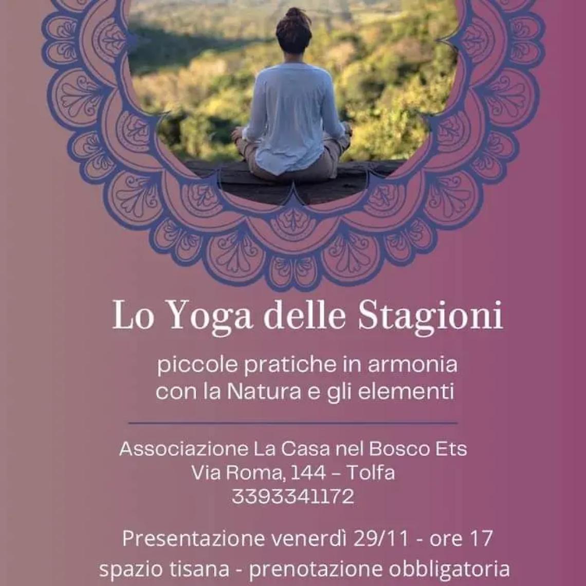 La Casa nel Bosco ets: nuovi appuntamenti con lo yoga