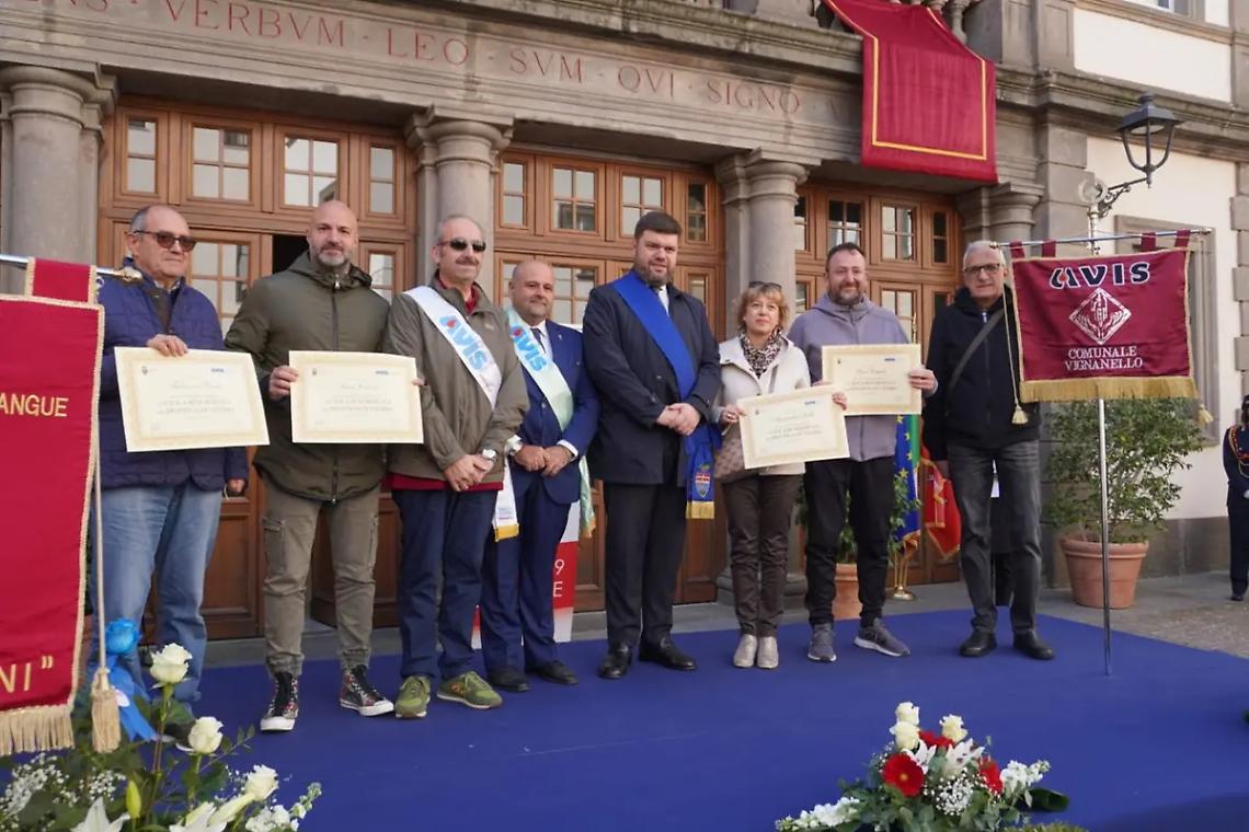 Viterbo: benemerenze per 200 donatori Avis