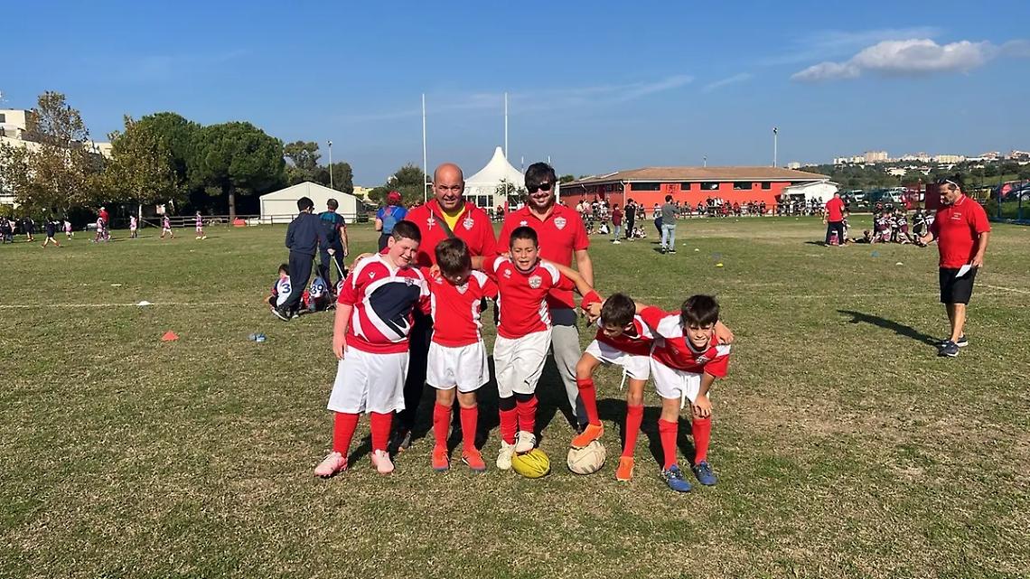 Festa del MiniRugby Laziale al Moretti Della Marta