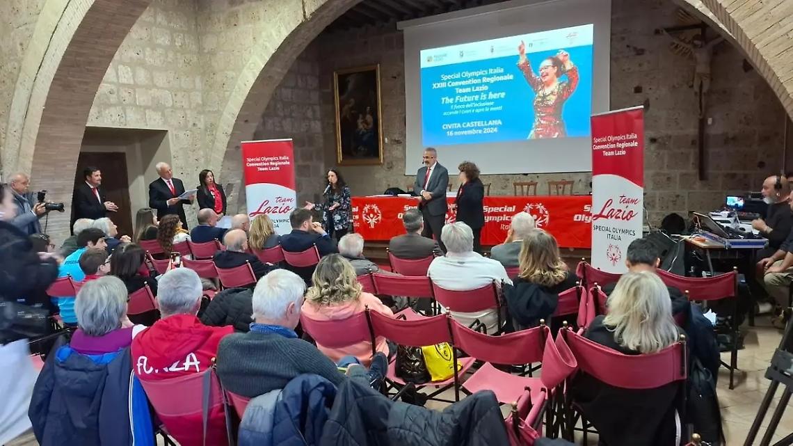 Inclusione e sport, Sberna alla convention regionale di Special Olympics
