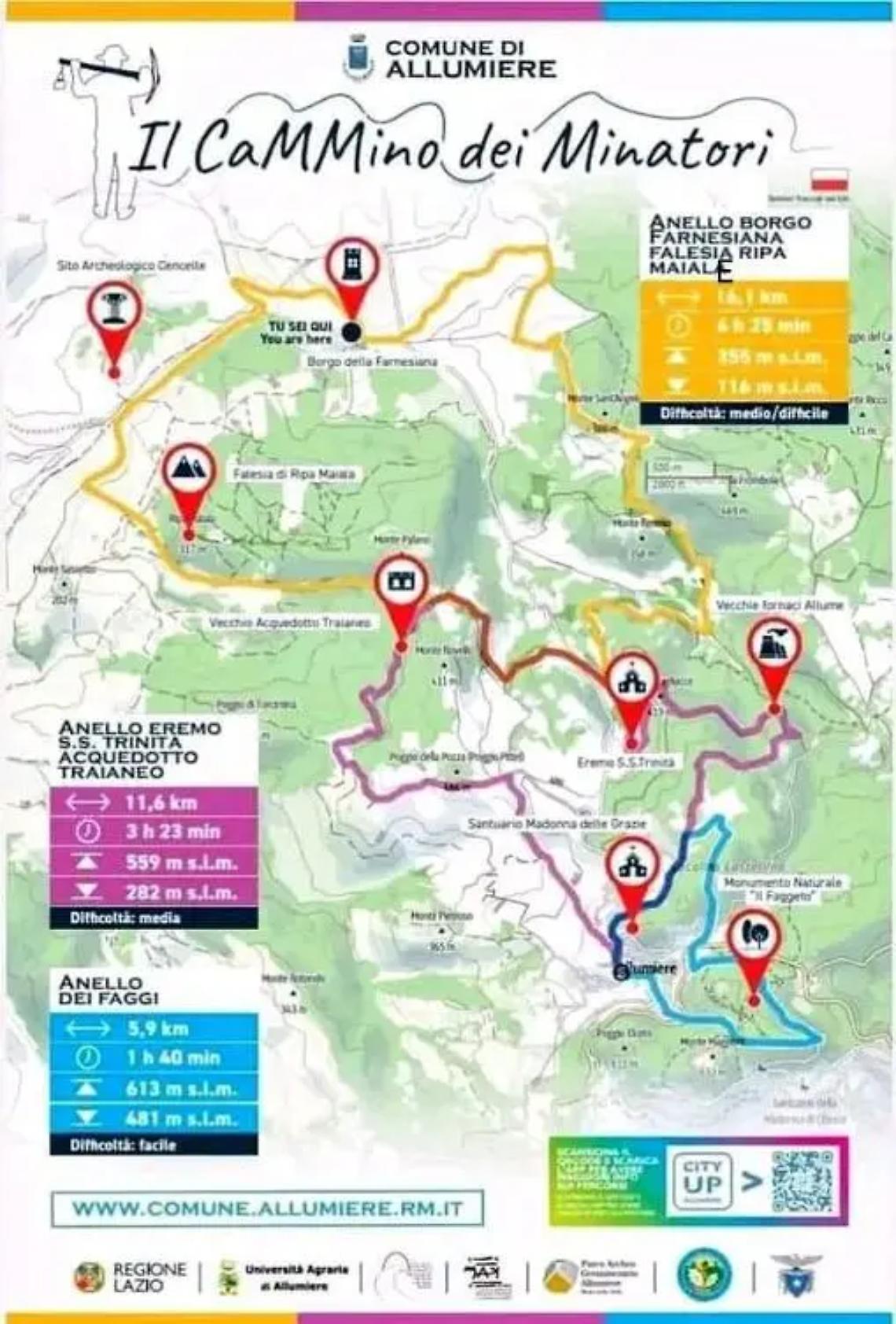I ragazzi del progetto Strade Maestre sul sentiero dei minatori