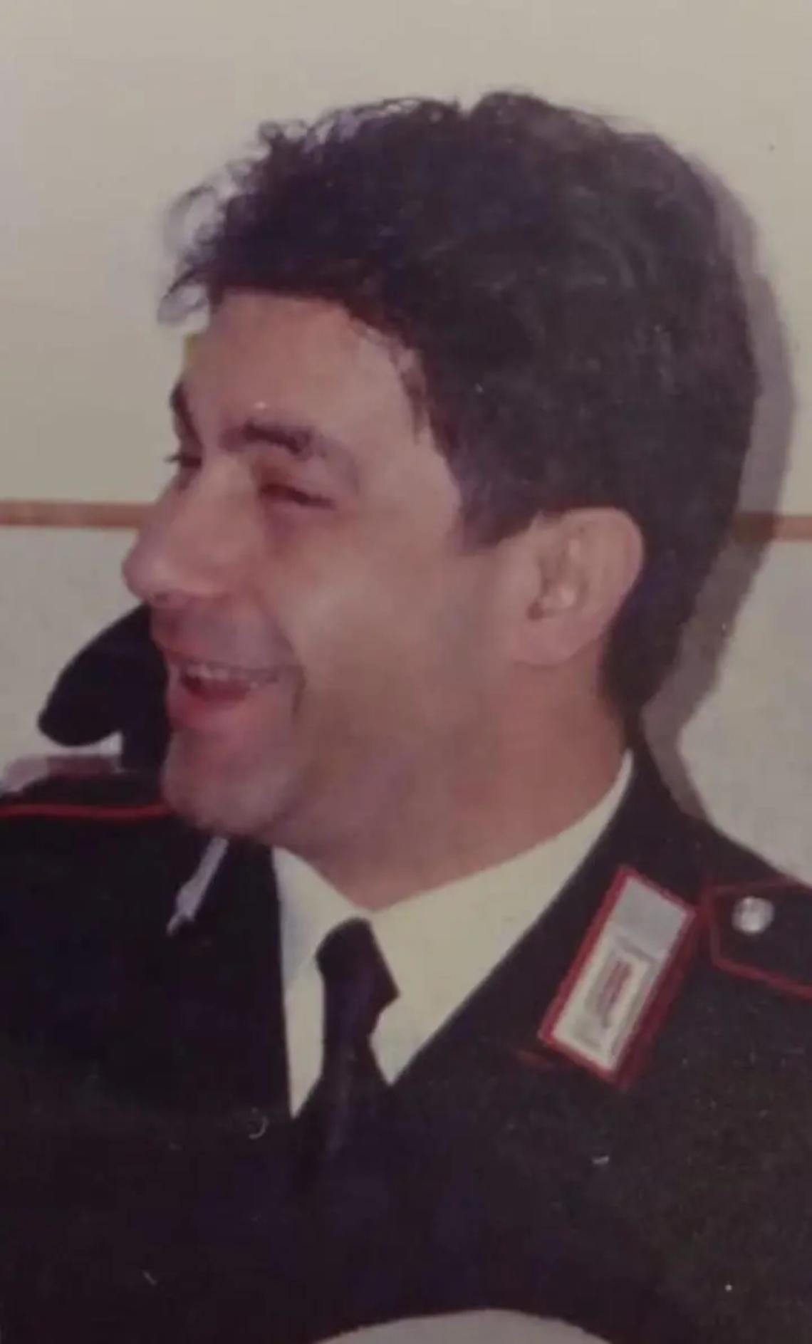 Il carabiniere Rosario Soloperto va in pensione