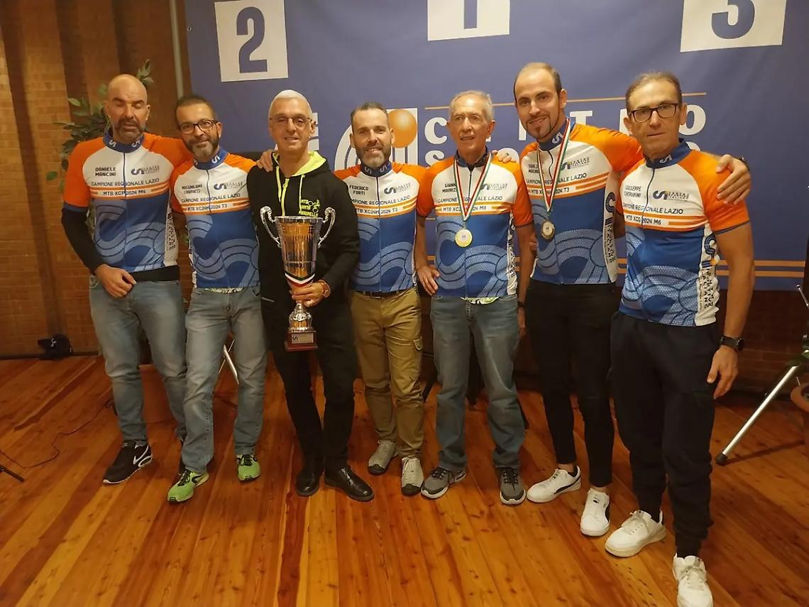 Gal&agrave; del Ciclismo Csi Lazio: un 2024 ricco di riconoscimenti per la Mtb Santa Marinella