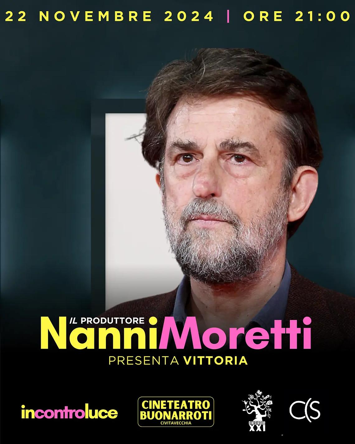 Al cineteatro Buonarroti arriva Nanni Moretti