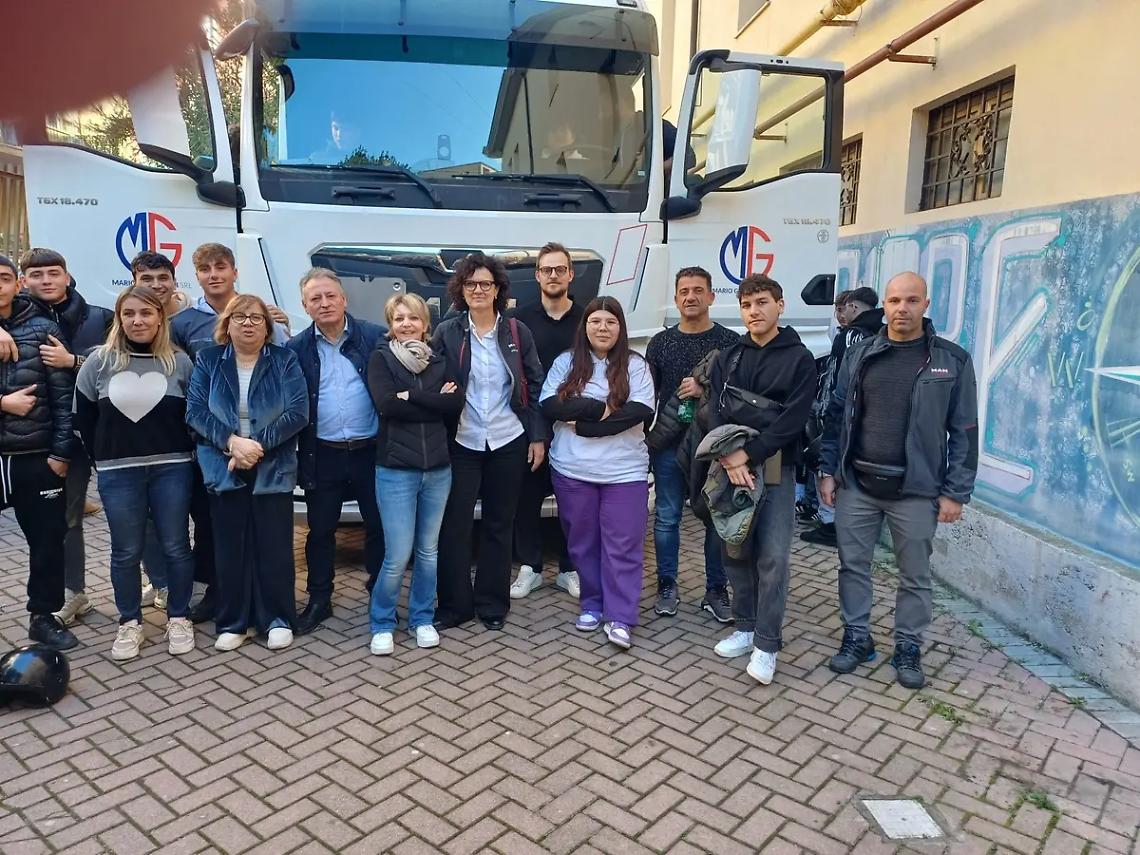 IIS Calamatta e Nicar: fari puntati sul mondo della meccanica dei mezzi a marchio Man