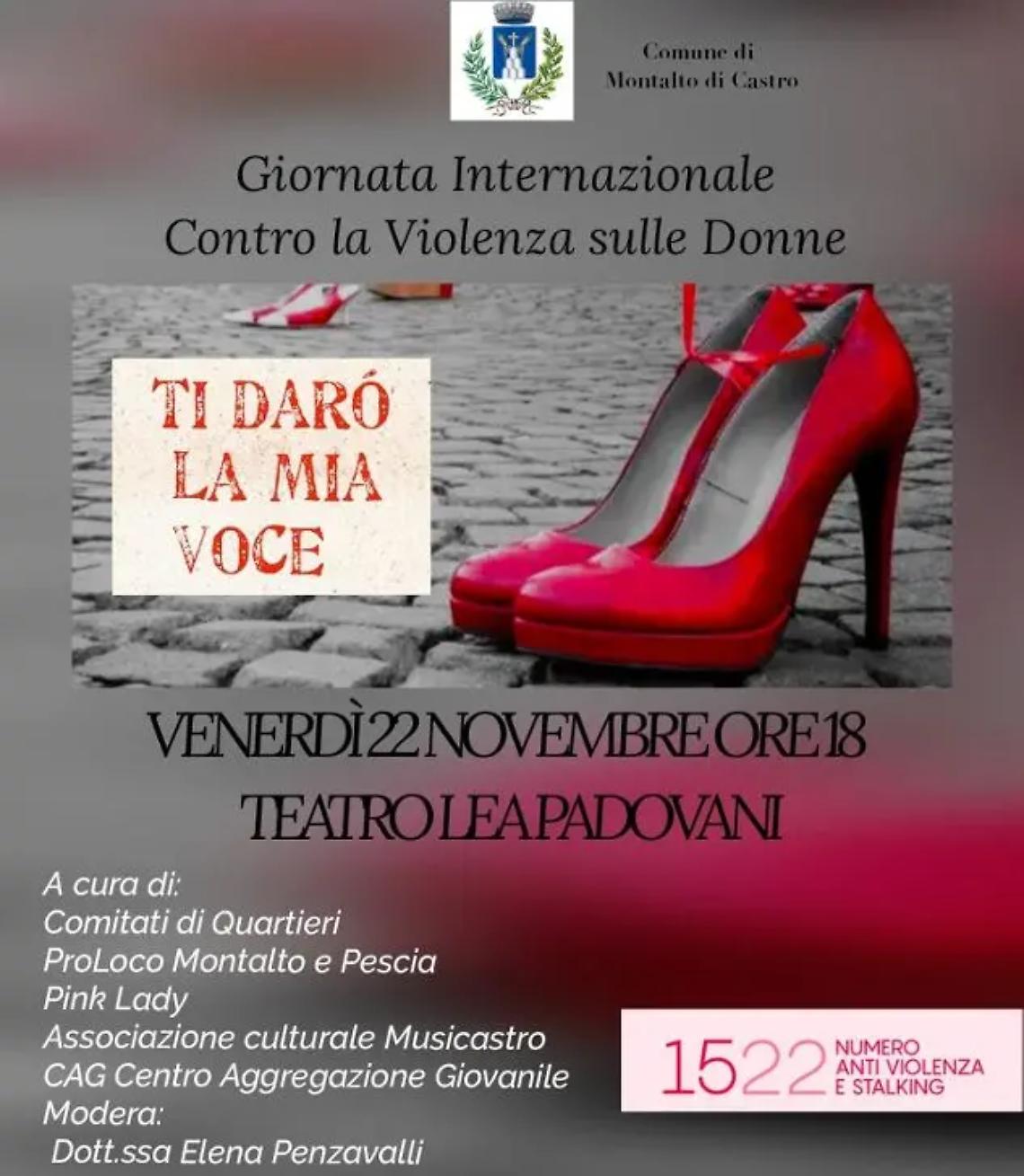 Montalto, oggi al teatro Padovani un evento di riflessione e sensibilizzazione