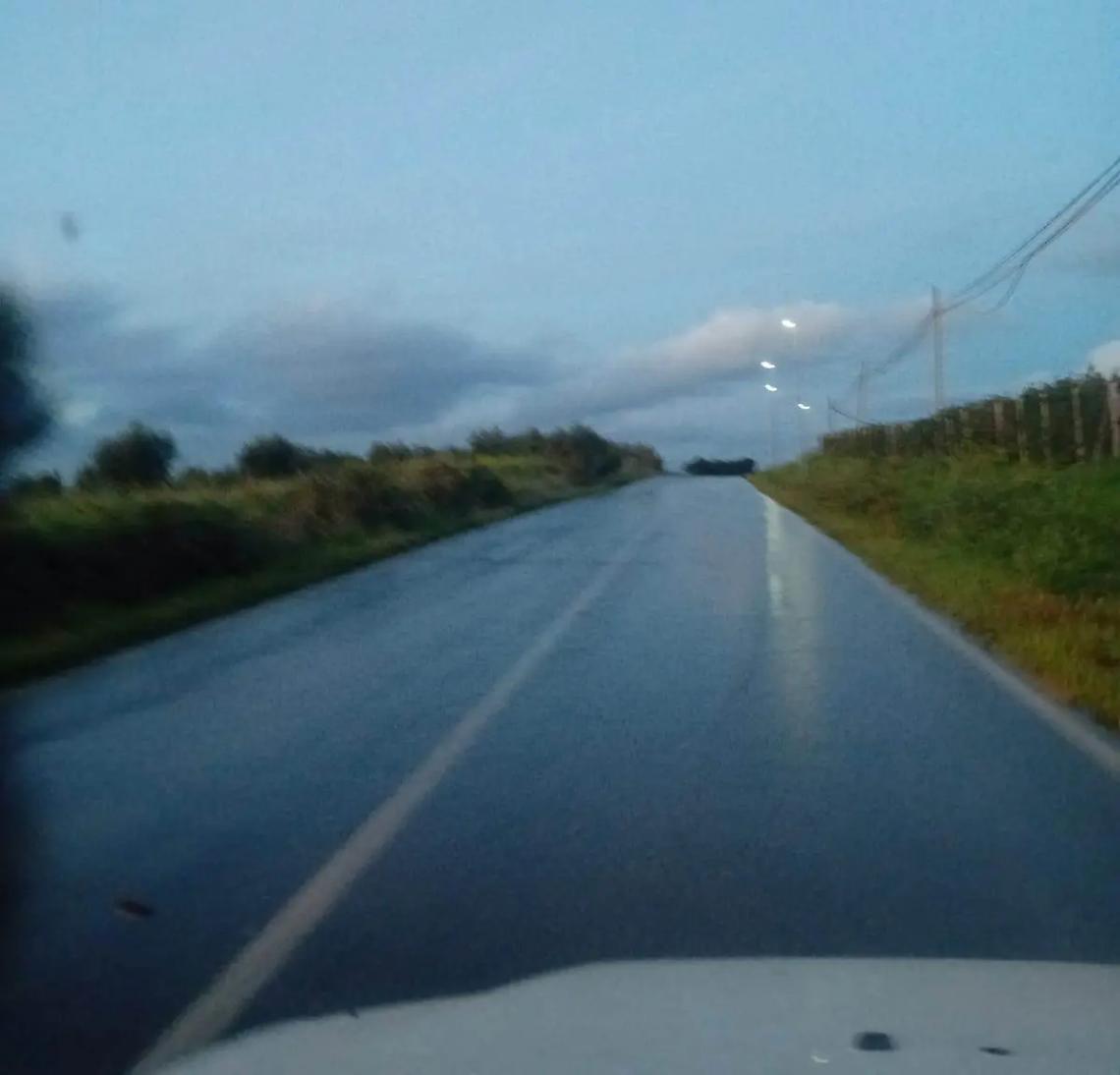 Perdita idrica sulla Doganale: &laquo;La strada &egrave; un fiume in piena&raquo;