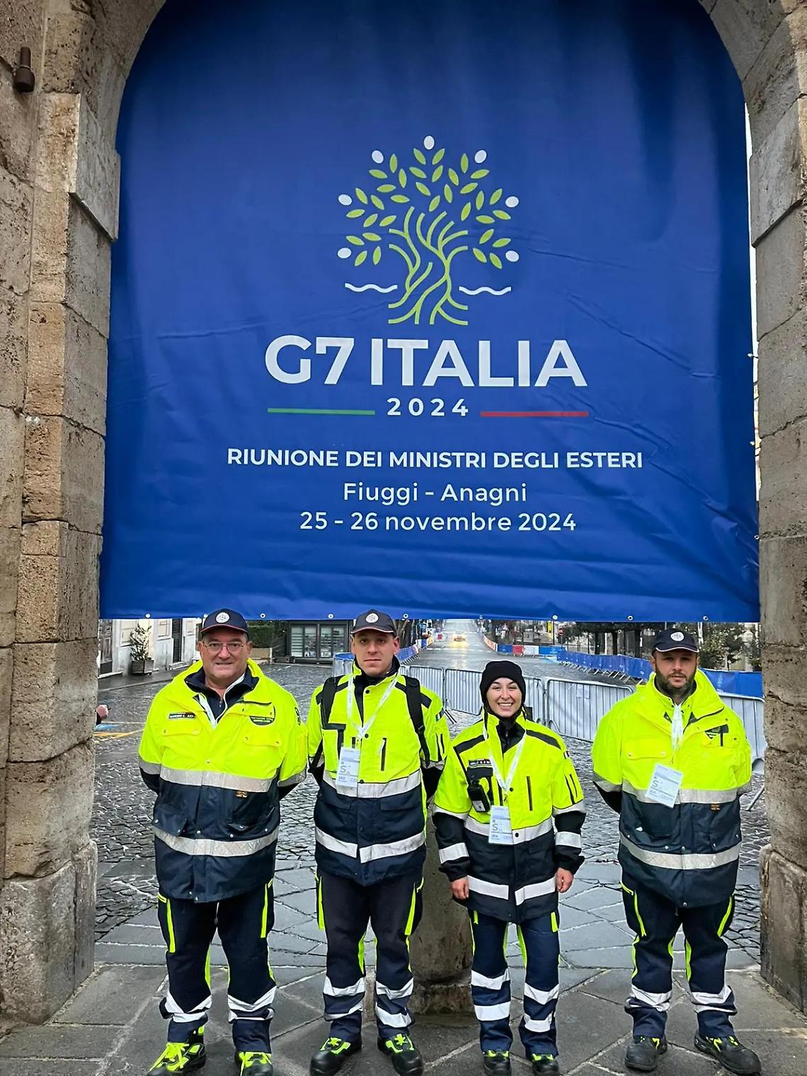 G7: impegnati anche i volontari di Civitavecchia