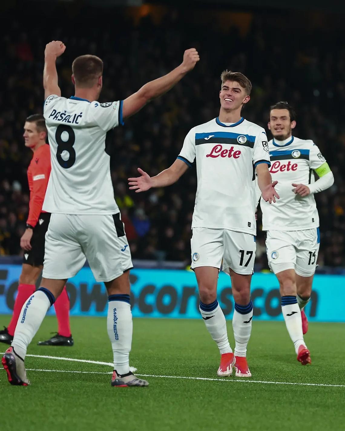 Champions League, spettacolo Atalanta: 6 gol allo Young Boys