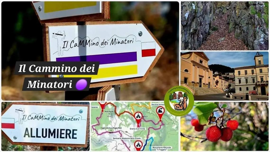 Cammino dei minatori, tutti alla scoperta del percorso viola
