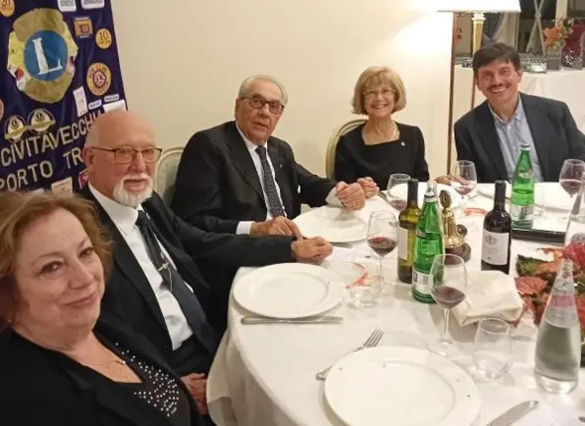 Lions Club Civitavecchia Porto Traiano in festa per la sua Charter