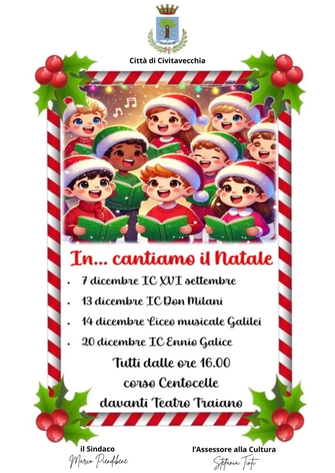 &ldquo;Le Scuole in&hellip;cantano il Natale&rdquo;: un progetto che unisce musica e comunit&agrave;