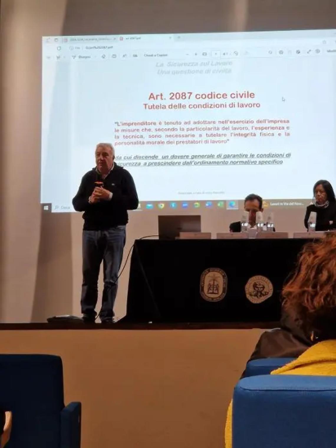 L&rsquo;assessore Alessi al convegno organizzato dall&rsquo;Ordine dei commercialisti di Civitavecchia