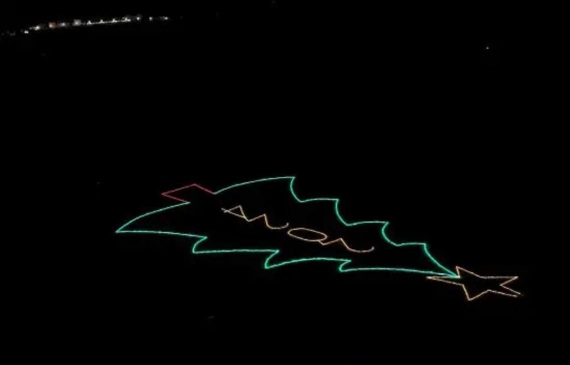 Il gigante incantato torna ad illuminare Celleno