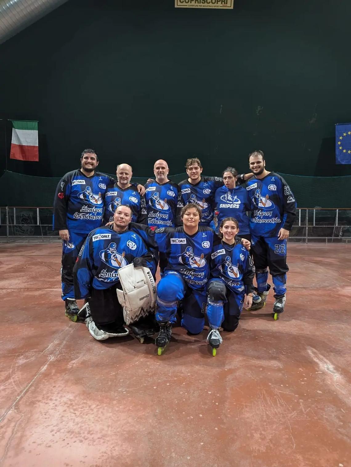 Cv Skating, gli Snipers VR3 affrontano i Mammuth Roma