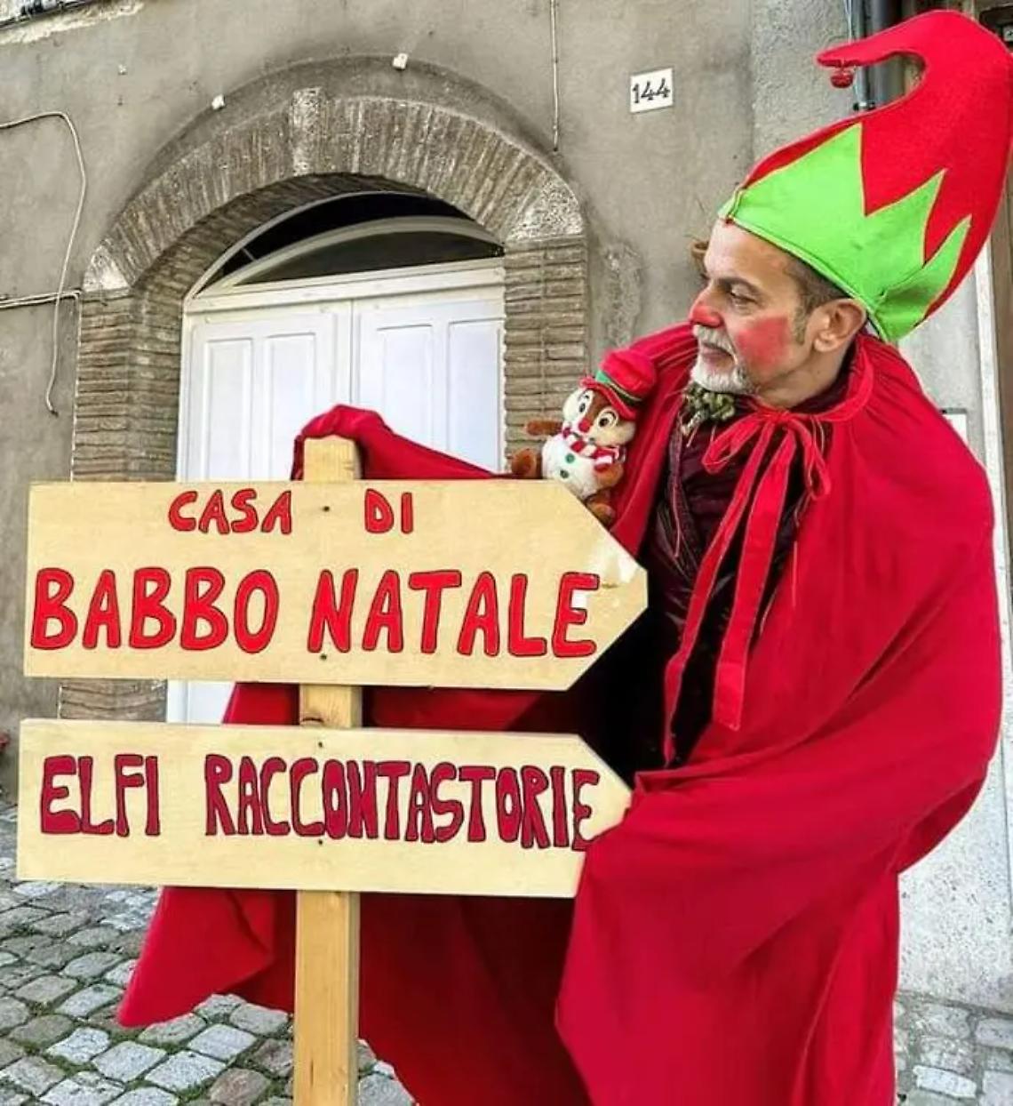 Tolfa si trasforma nel villaggio di Babbo Natale