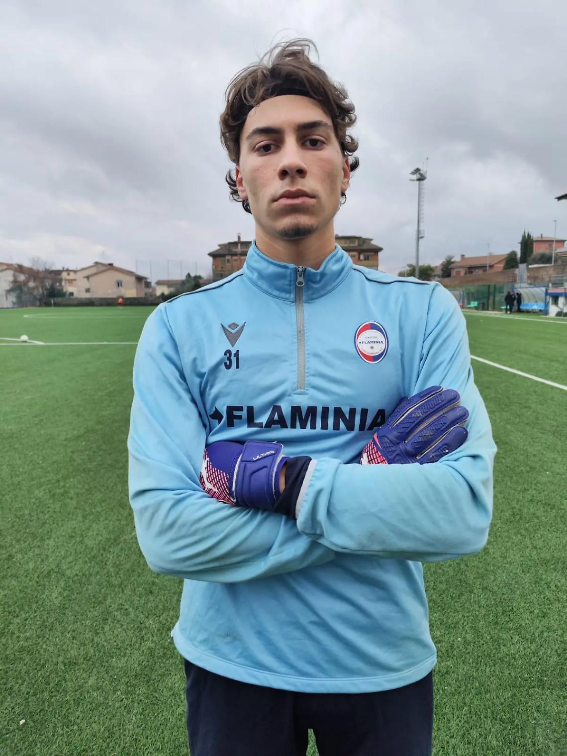 La Flaminia annuncia l&rsquo;ingaggio del portiere Manfredi Nespola