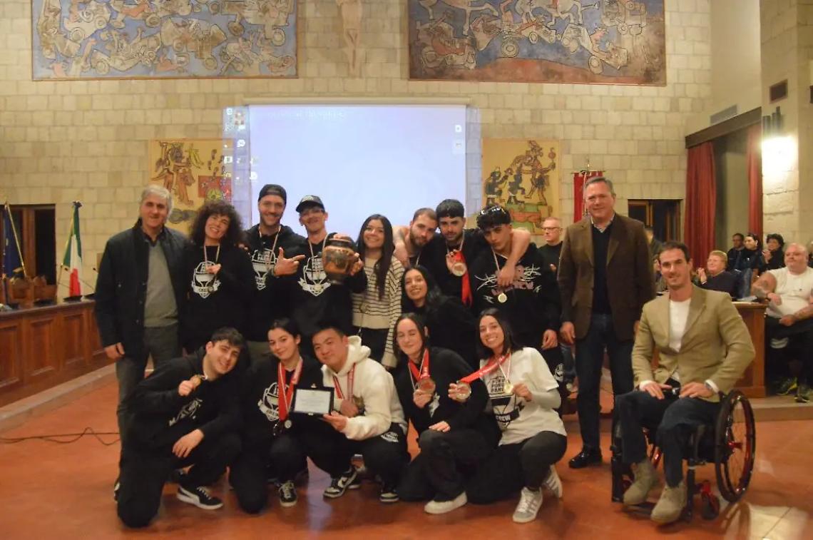 Tarquinia, Patrizio e Rachele Ratto con la crew Ping Pong Pang vincono il premio &ldquo;Angelo Jacopucci&rdquo;, sportivo dell&rsquo;anno