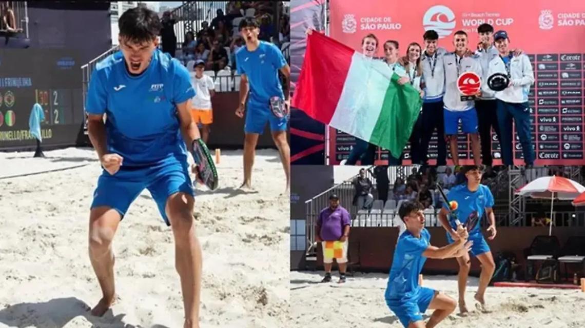 Tristano Frattolillo campione mondiale di Beach Tennis