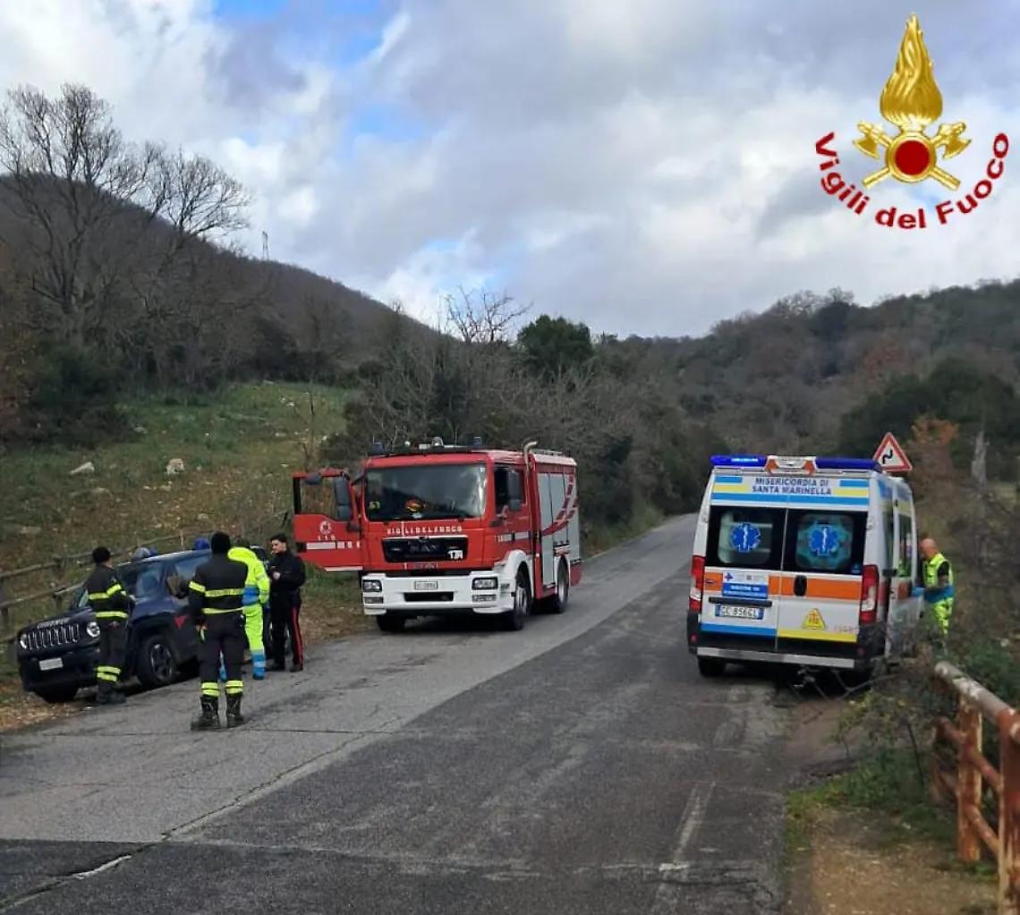 Cacciatore si perde nella macchia di Tolfa: ritrovato da Vigili del fuoco e carabinieri