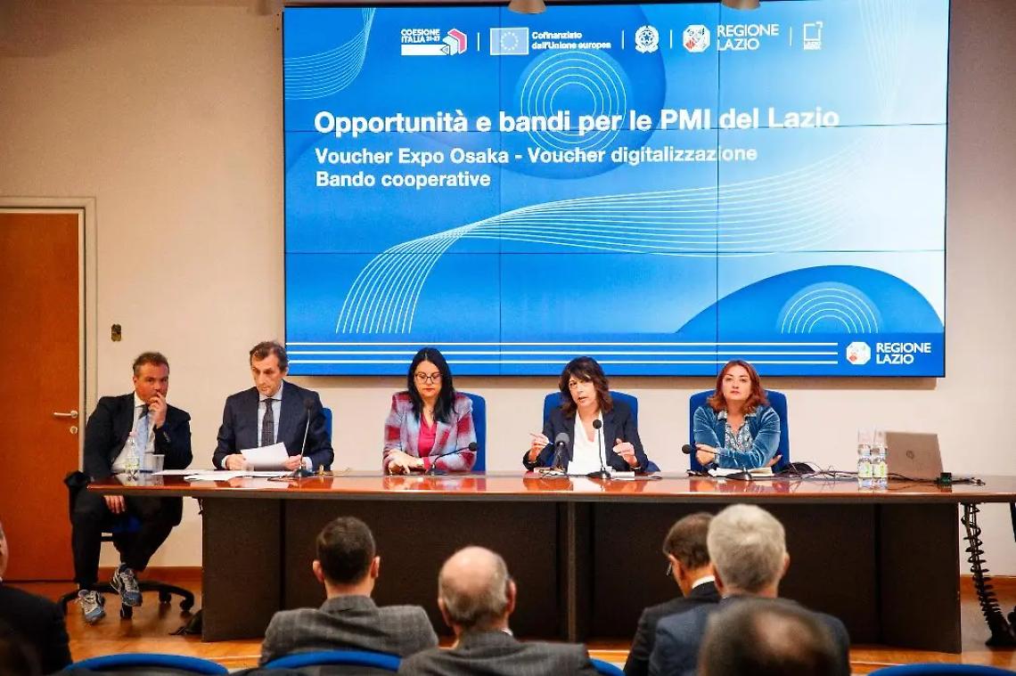 La Regione Lazio per le pmi, presentate le iniziative messe in campo
