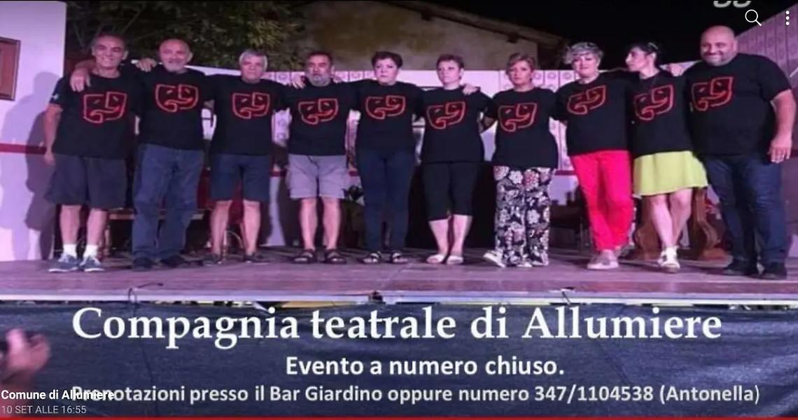 La Compagnia teatrale di Allumiere in scena per i festeggiamenti in onore di Sant&rsquo;Antonio Abate