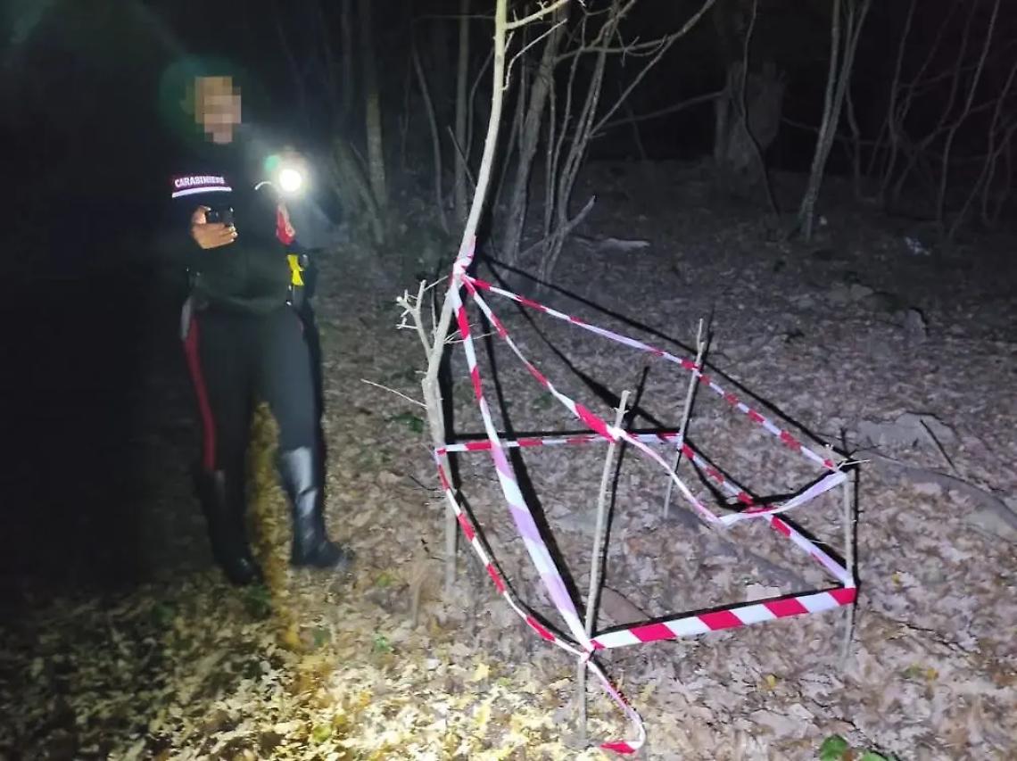 Rimossa una granata di cannone ancora attiva