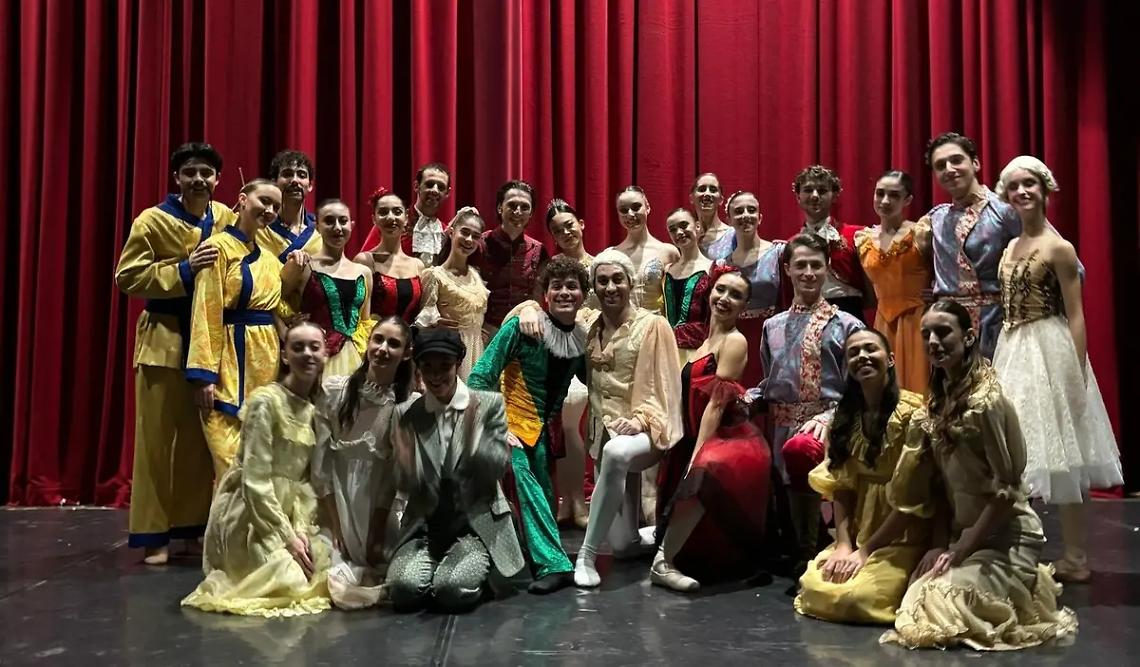 La giovane ballerina Irene Marcelli nel cast de &lsquo;&rsquo;Lo Schiaccianoci&rsquo;&rsquo;