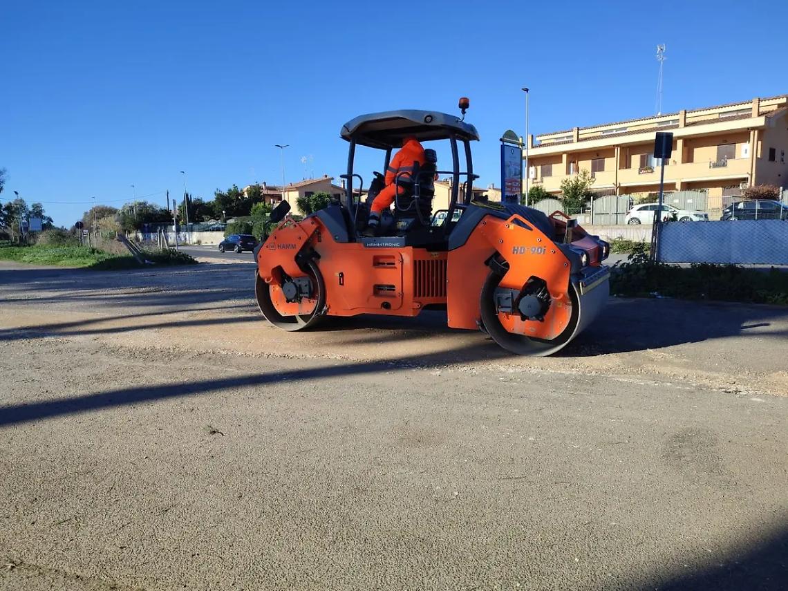 Stadio Galli: lavori in corso al parcheggio