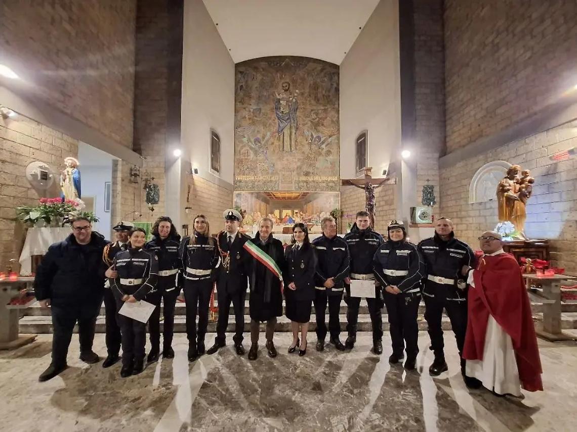 Unit&agrave; e impegno per la sicurezza: Santa Marinella festeggia San Sebastiano