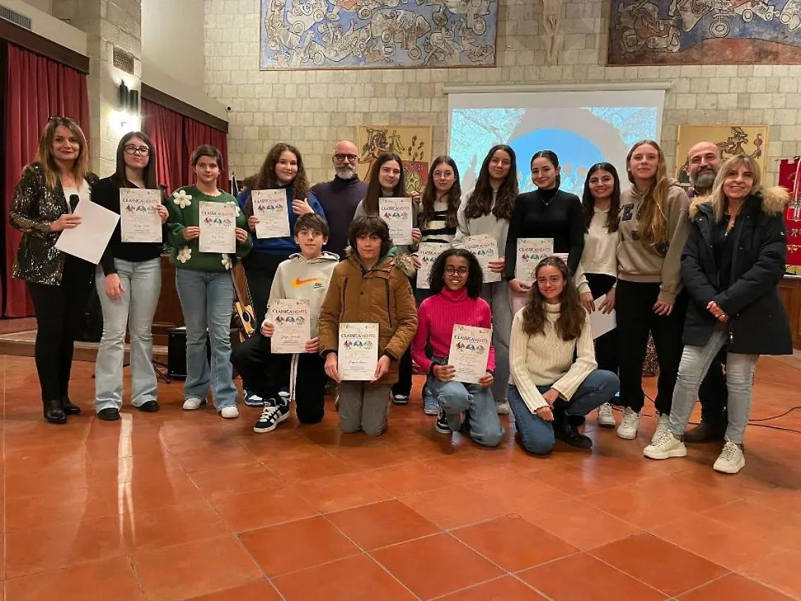 Classicamente, premiati gli studenti vincitori del concorso