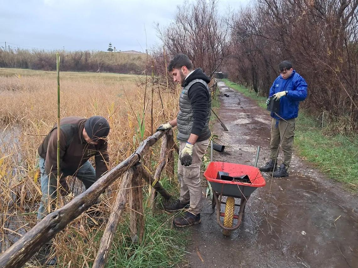 Si arruolano volontari per sorvegliare la palude