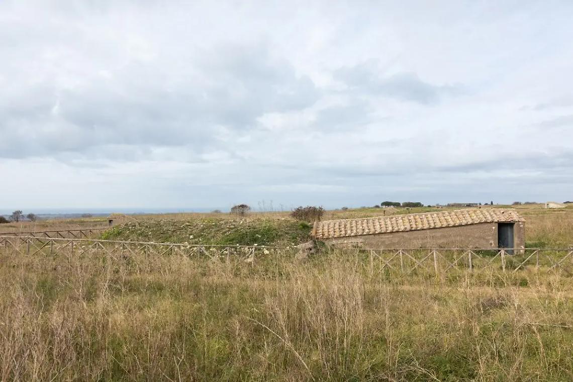 Salvati i dipinti della Tomba Etrusca dei Pigmei