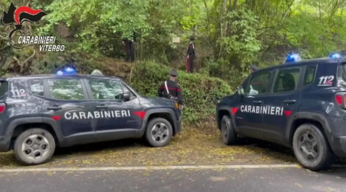 Smantellata piazza dello spaccio nei boschi: arrestati in due