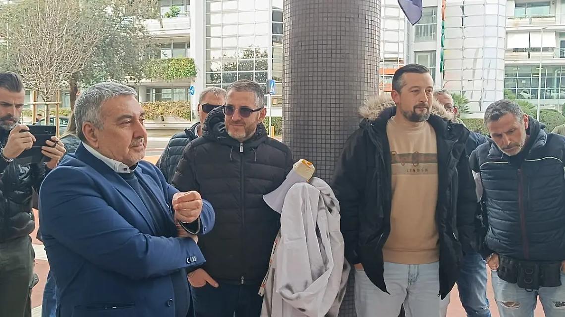 Lavoratori Tpl in protesta