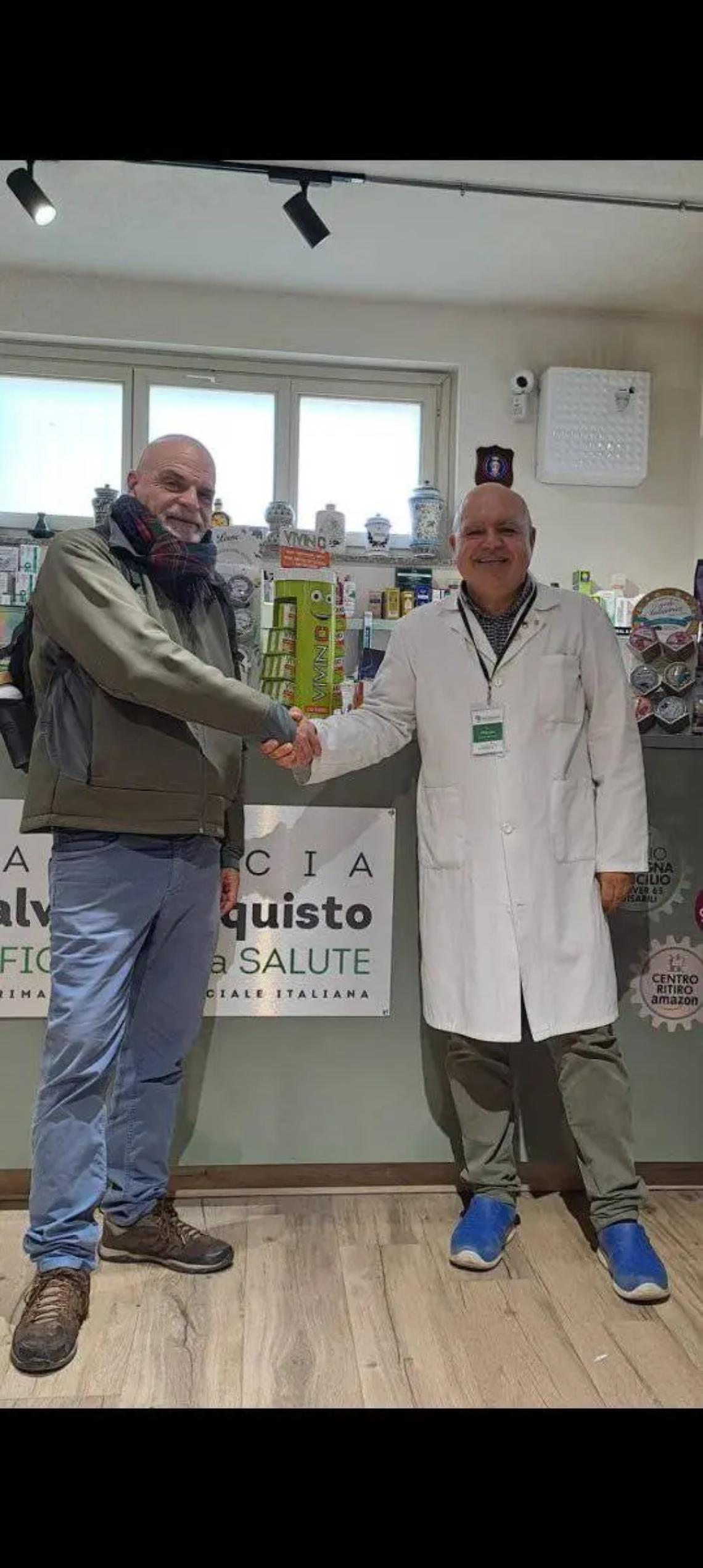 La farmacia Salvo D&rsquo;Acquisto a sostegno di Torre Flavia