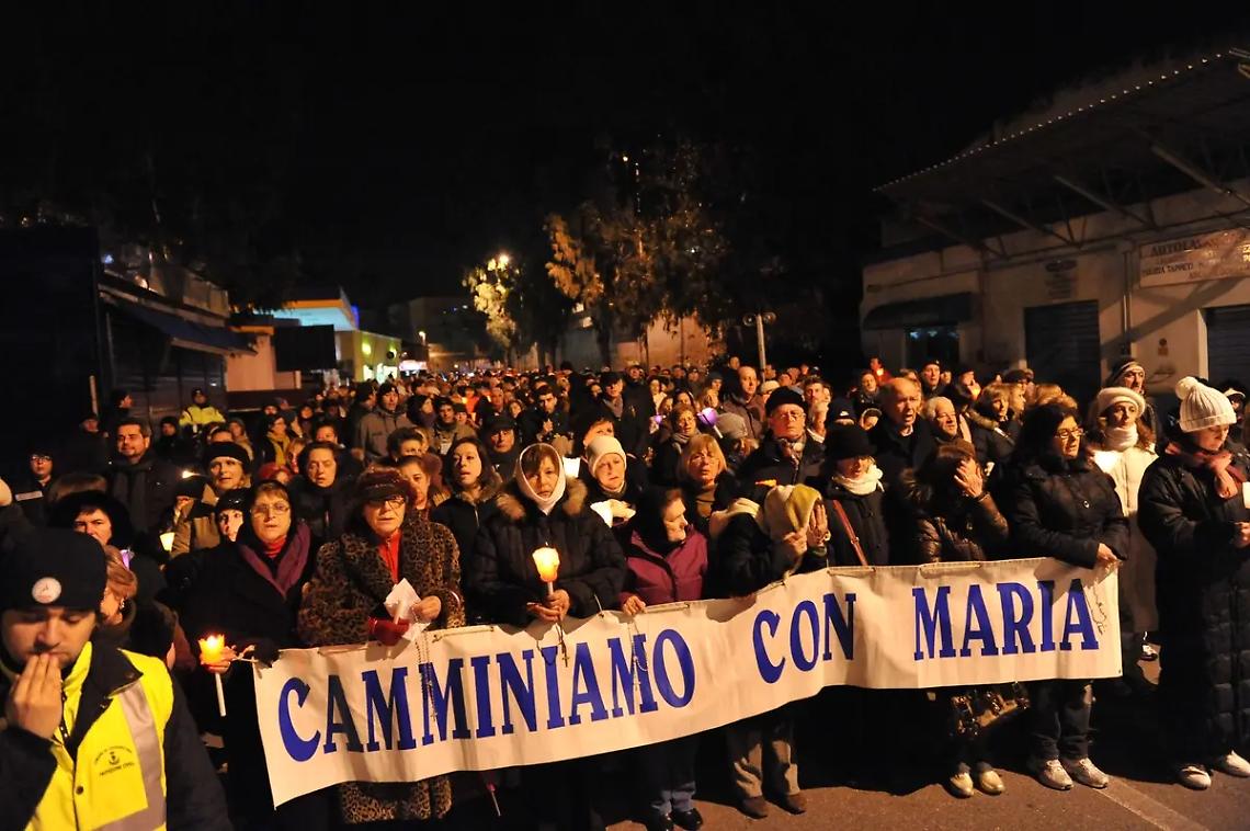 Madonnina di Pantano, stasera il pellegrinaggio