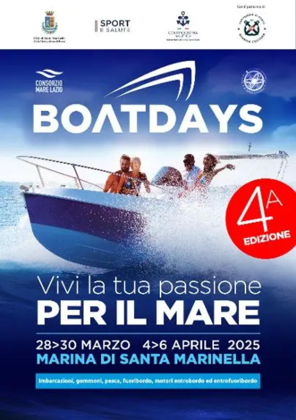 Torna il Boat Days, l&rsquo;evento dedicato al mondo della nautica