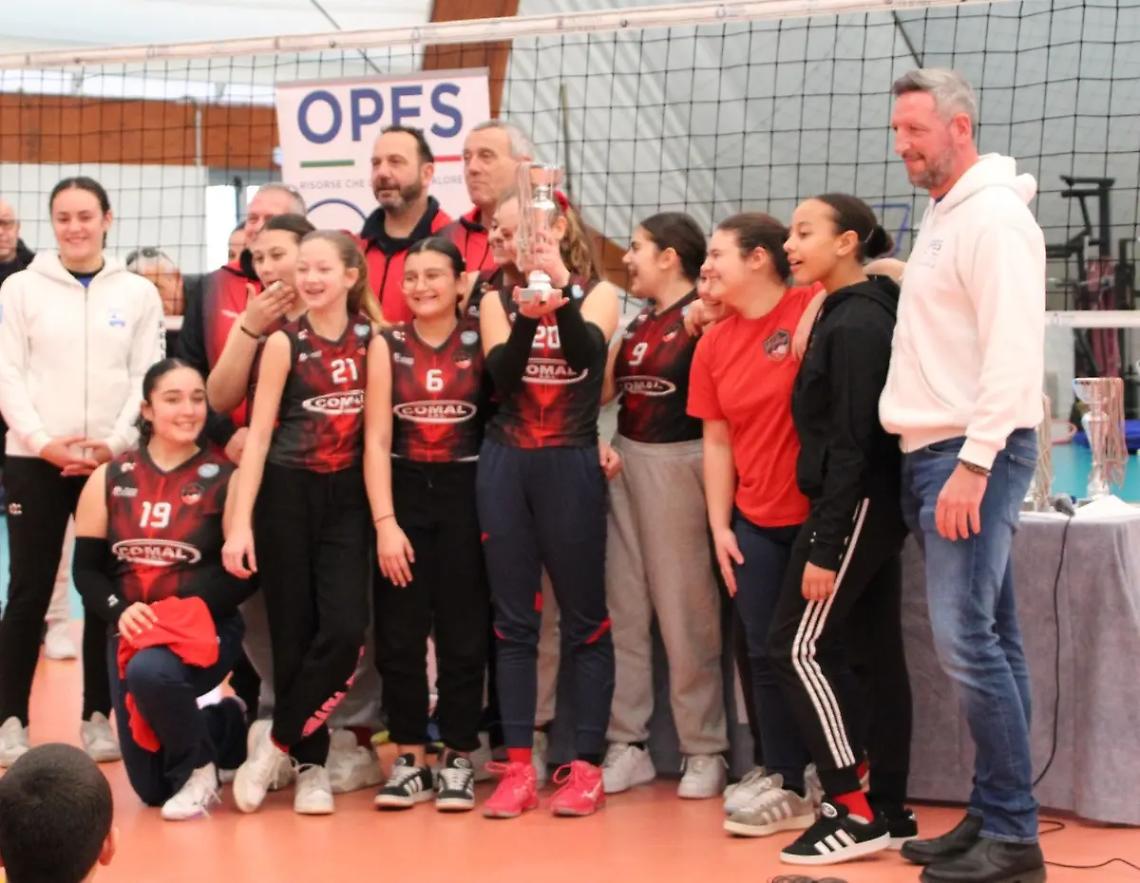 Cv Volley, tris d&rsquo;argento alle finali regionali Opes Invernale