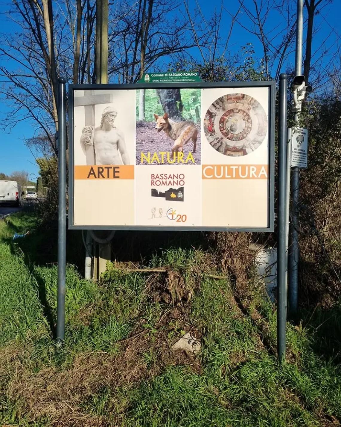 Continua l'installazione della cartellonistica turistica