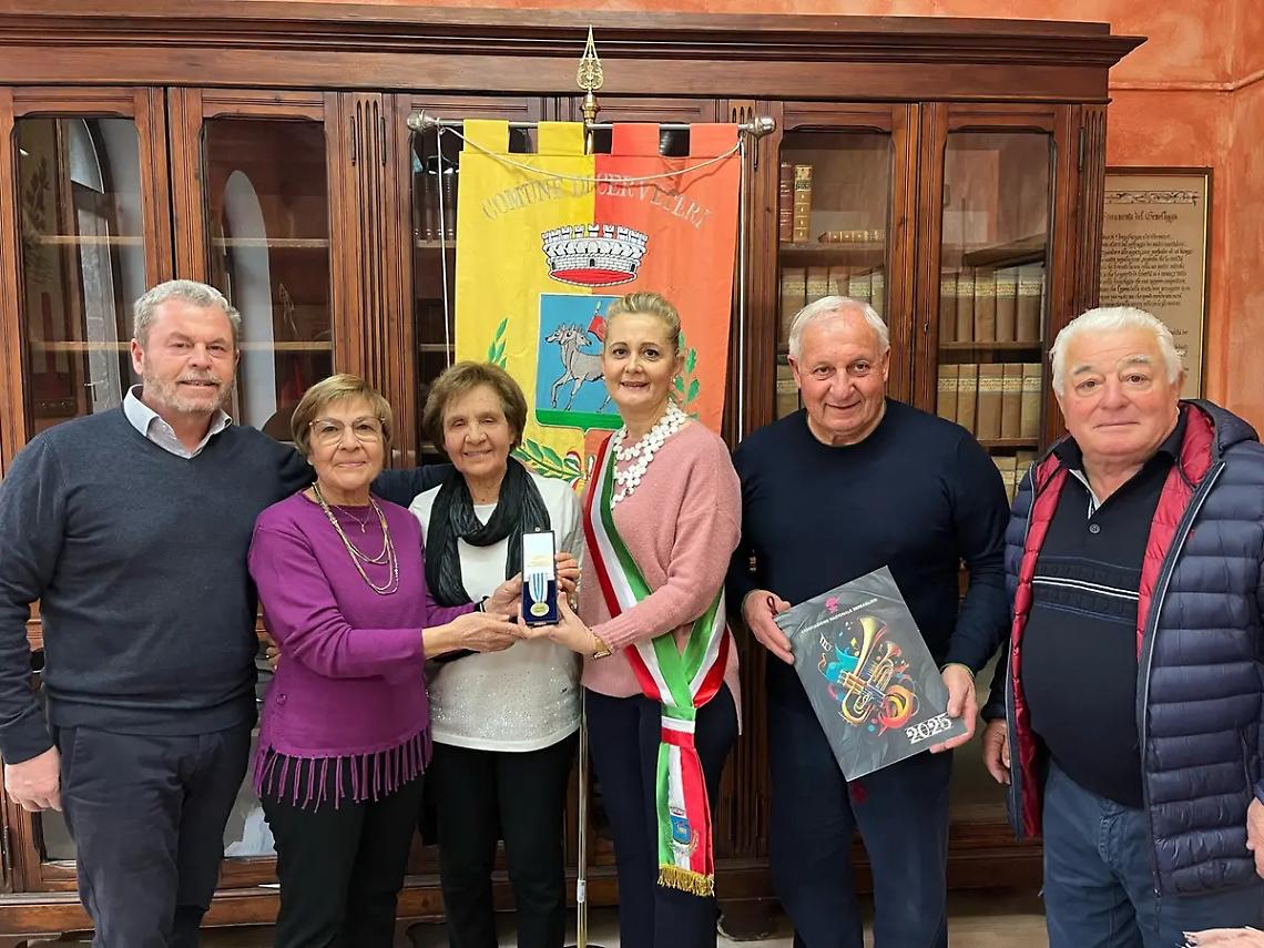 Medaglia d'onore a Salvatore Martini