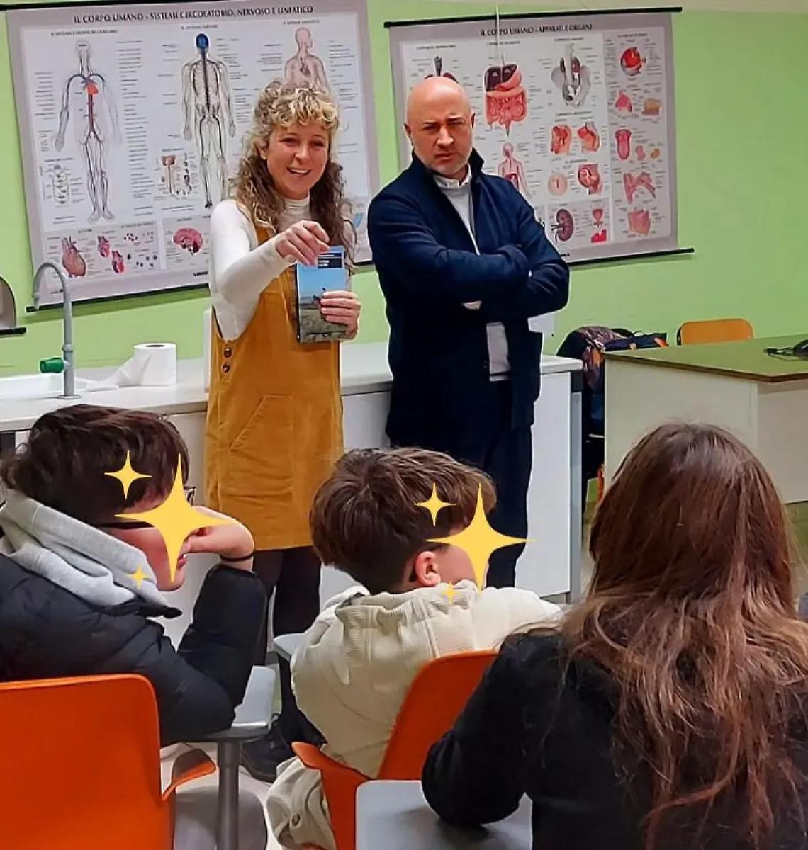 Incontro con gli autori per gli alunni della scuola secondaria di primo grado di Tolfa