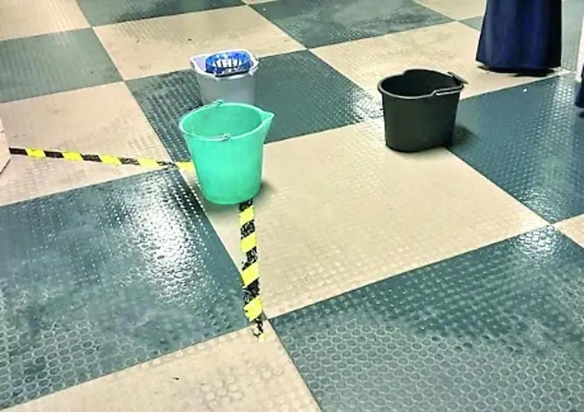 Ancora disagi al Liceo Guglielmotti, la denuncia della Rete degli studenti medi: infiltrazioni ovunque