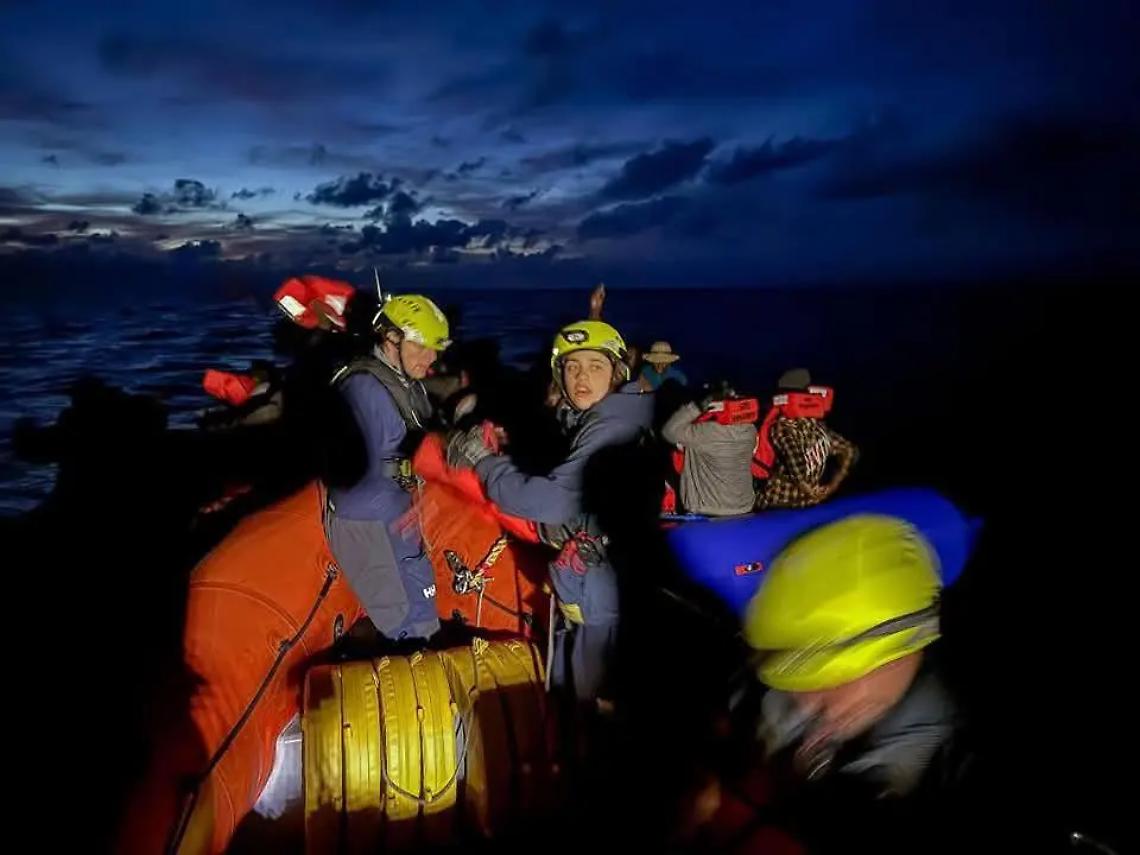 Humanity 1 diretta al porto di Civitavecchia