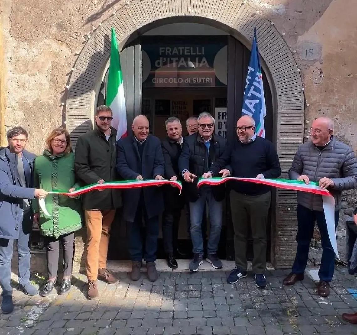 Fdi inaugura la sede di Sutri