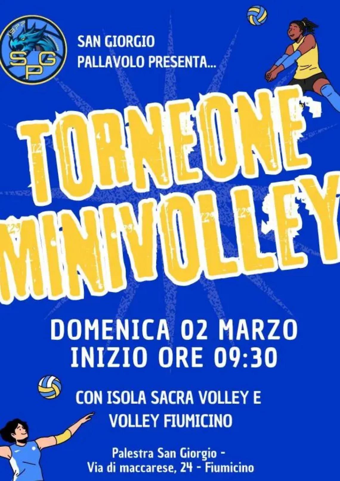 San Giorgio, tutto pronto per il &ldquo;Torneone Minivolley&rdquo;