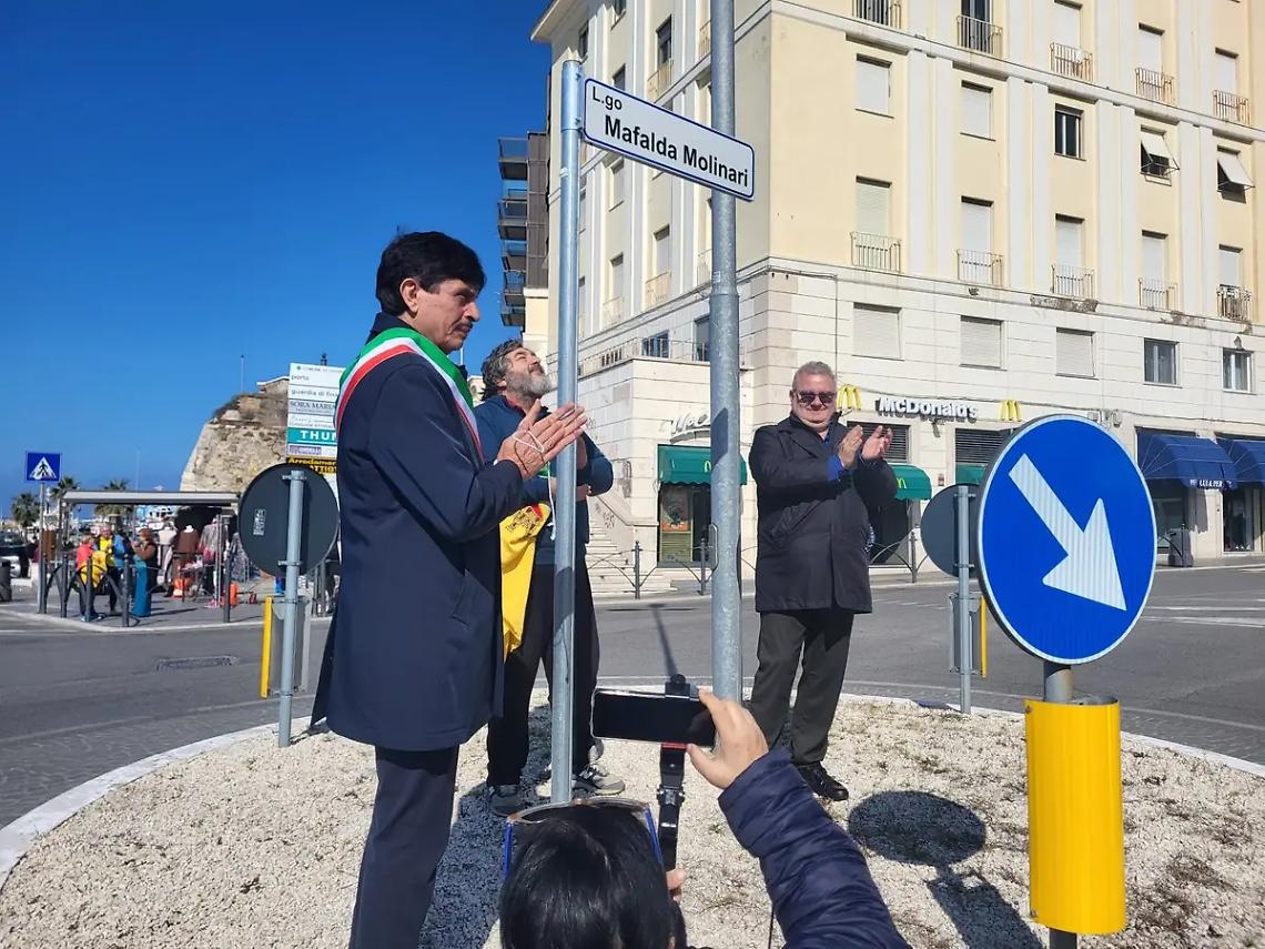 Nasce largo Mafalda Molinari