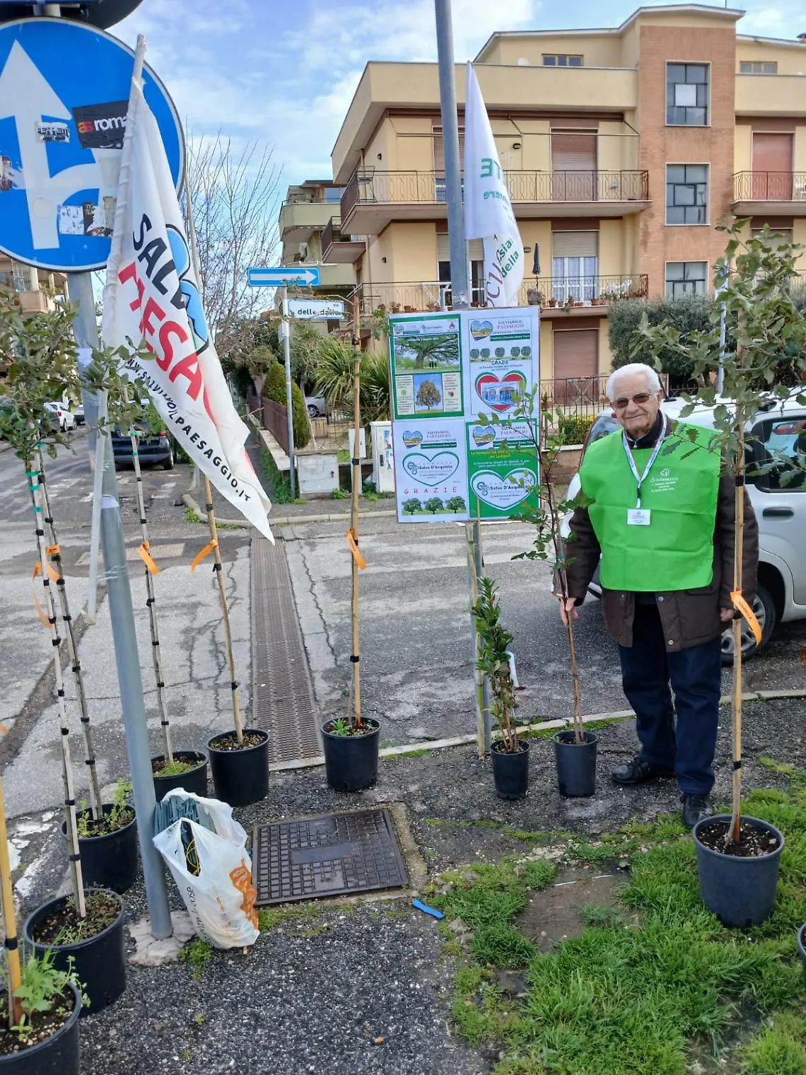 Pi&ugrave; alberi in viale Mediterraneo grazie alla Farmacia solidale Salvo D&rsquo;Acquisto &ndash; INTERVISTA VIDEO ALL&rsquo;INTERNO
