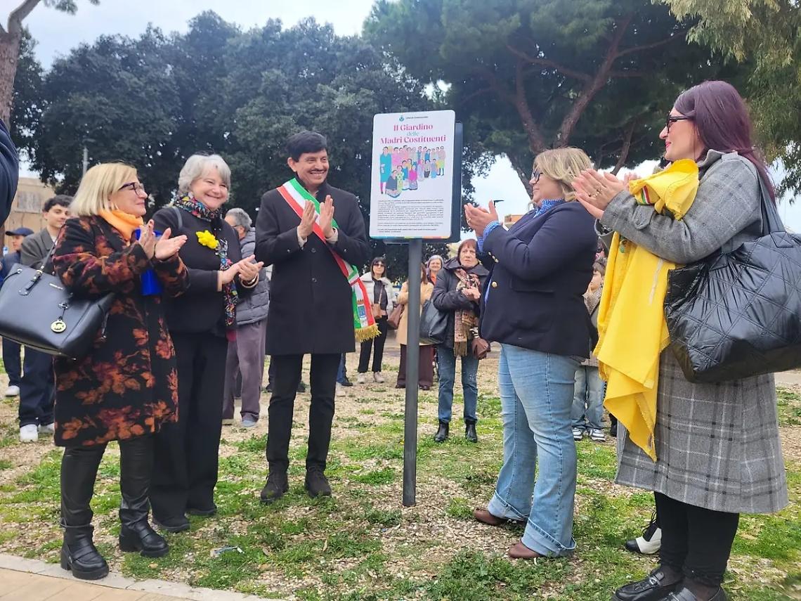 Un tributo alle Madri Costituenti: il Giardino del Pincio porta il loro nome
