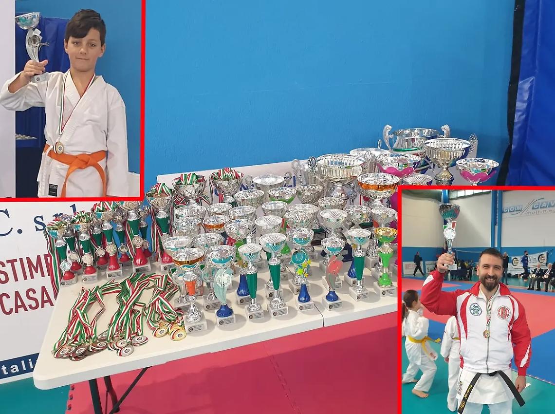 La scuola &ldquo;Bruno Team&rdquo; presente al 1&deg; Trofeo Karate Tuscania di kata